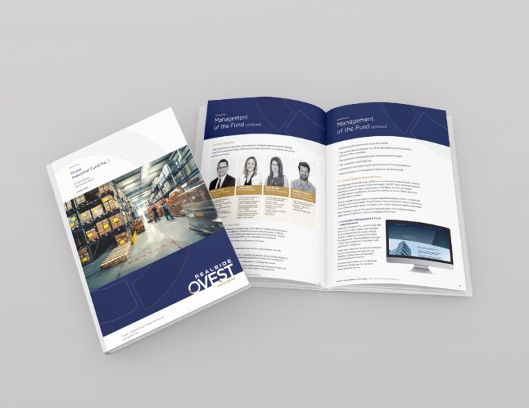 Realside Ovest Memorandum Design | Clout Marketing | Perth Marketing Agency |